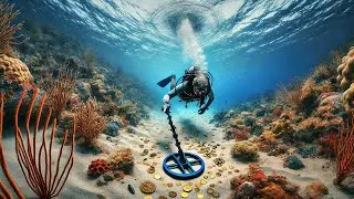 Underwater Treasure Hunt: Precious Metal Seeker in Corsica