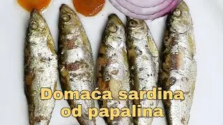 Domaća sardina od papalina iz zemljane šerpe