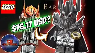 LEGO Sauron?? First EVER Lord of Mordor EXCLUSIVE Minifigure!! [lor139]