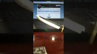 Нож ручной работы. Сталь Р6М5 быстрорез. 63 единицы твёрдость