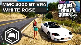 Mitsubishi 3000 GT VR4 - White Rose | GTA5 moleculagames gta 5 gta 6 gameplay roleplay  3000gt  gto