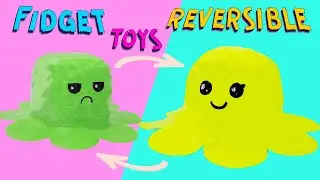 DIY FIDGET TOY REVERSIBLE OCTOPUS / How to make FIDGET TOY