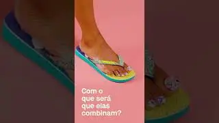 Vai ter coleção de Carnaval com trend e tudo. #Shorts #Havaianas