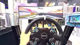 【WirForce 2024】MOZA Racing Simulator One Hand Driving
