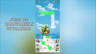 Juego de rompecabezas de palabras en español