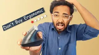 Ergonomic Mouse Under Rs. 500/- | Portronics Vertical Mouse Unboxing & Review