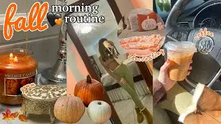 what i wish i did every morning | fall morning routine 🍁
