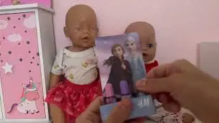 Беби Борн Эмили и Эмма Сюрприз Красят Ногти 💅