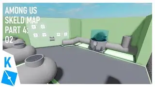 Recreating the SKELD MAP from Among Us in Roblox Studio | Part4 O2