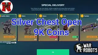 9k Silver Chest Open Halloween event War Robots