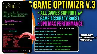 𝗜𝗧'𝗦 𝗖𝗥𝗔𝗭𝗬 😵 | 𝗚𝗔𝗠𝗘 𝗢𝗣𝗧𝗜𝗠𝗜𝗭𝗘𝗥 𝗡𝗢 𝗥𝗢𝗢𝗧 V.3 | how to Overclock cpu without root | how to overclock gpu