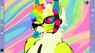 speedpainting a sculpt for artfight