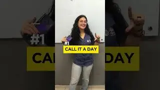 O QUE SIGNIFICA ''CALL IT A DAY''?