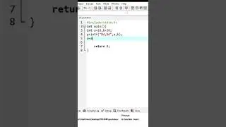swapping in C language #shorts #clanguage #coding #programming #cprogramming #java #programmingtips