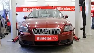 Volvo V50: Hvordan bytte parkeringsbremswire - 2004 til 2012 mod.