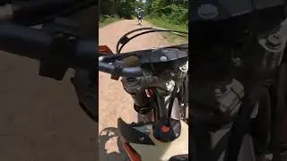 Dirt Bike Wheelie Fail and Bail #dirt bike wheelie #enduro #wheelie  #dirtbike #enduromotorcycle