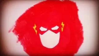 Рисунок Флэша. A draw of the Flash. Dibujo de Flash.