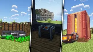 [Minecraft] 자신만의 기계 건축물을 만들 수 있는 모드! Create 모드 소개 2편 - 모드 공략