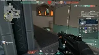 Valorant teammate ace and clutch