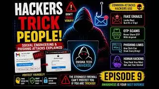 Social Engineering & Phishing Attacks 🎭Episode 9 —