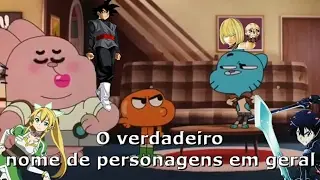 O Nome Verdadeiro Dos Personagens