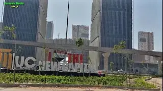 جولة فى العاصمة الإدارية الجديدة وهى بتتبنى وماتم انجازة !!