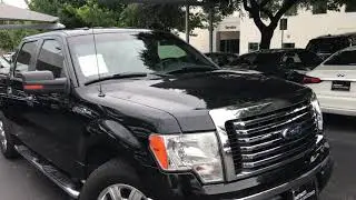 2012 Ford F150XLT BLK CFC94665