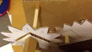 Cereal Box Clock: First Prototype