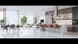 Interior 3D Animation: Showcasing Luxurious Modern Living