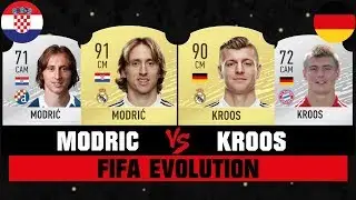 MODRIC VS KROOS FIFA EVOLUTION 😱🔥| FIFA 07 - FIFA 20