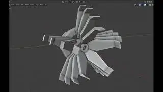 Simple rotation by Bend Face (blender addon)