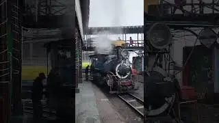 The iconic Steam locomotives of The Darjeeling Himalayan Railway