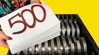 HOW MANY SHEETS OF PAPER DOES IT TAKE TO STOP THE SHREDDING MACHINE?