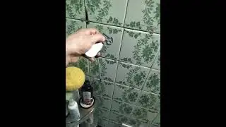 Как снять закрепленный кронштейн/держатель лейки душа. 20 апреля 2021