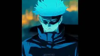 Something’s wrong with my six eyes because I can’t take them off you. (Gojo Rizz) #anime
