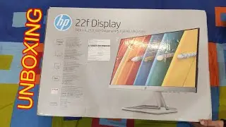 HP 22F Full HD 75Hz Display | BEST Monitor For your PC UNBOXING|