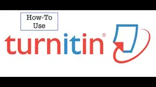 How to Use Turnitin.com