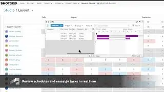 ShotGrid Resource Planning Views