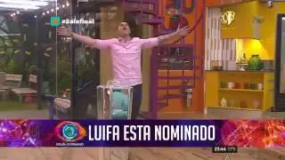 Luifa nominado en el ático grita  Estoy en la final