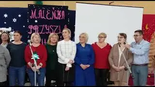 Kolędowanie nauczycieli w szkole w Koronowo - 21 grudnia 2022