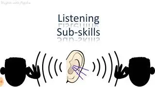 Listening Skill| Sub-skills of listening Skill - English with Ayesha