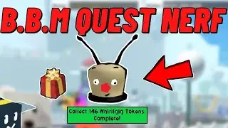 BBM Quest Got NERFED! Easy to make NOW! Bee Swarm Simulator