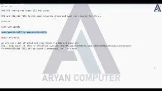 How to Create mount AWS EFS  Volume and access EC2 AWS Linux, Creating and Mounting AWS EFS on EC2