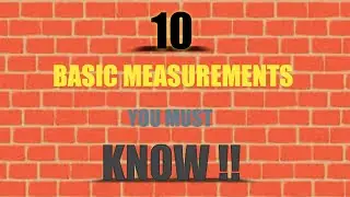 10 Basic | Important | MEASUREMENTS U MUST KNOW!! |Tamil|