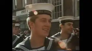 Last Ever Trafalgar Day Parade From Chatham Dockyard - TVS News 1984