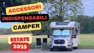 ESSENTIAL ACCESSORIES FOR THE 2025 CAMPER