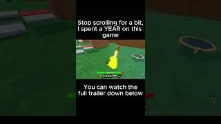 Watch my roblox game trailer which I spent a year developing the game :) #shorts #roblox #crossovers