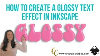 glossy text effect (free in inkscape)