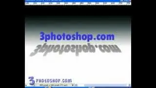 Text with a Foreground Shadow in Photoshop CS2