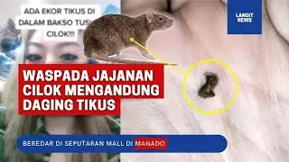 WASPADA Cilok isi Daging Tikus di Seputaran Mall di Manado